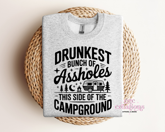 Drunkest Bunch Crewneck Sweatshirt