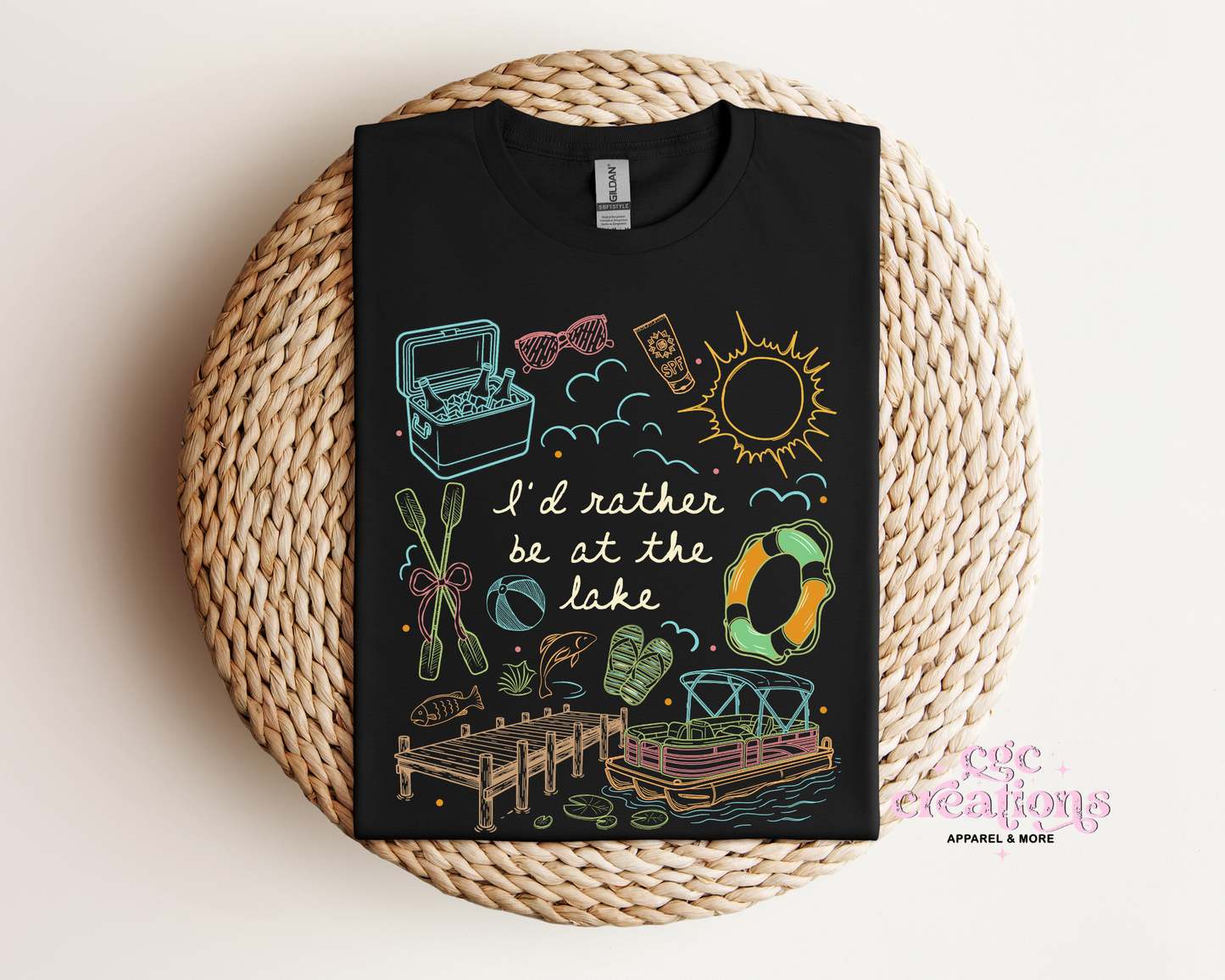I'd Rather Be At The Lake T-Shirt