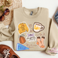 Coffee, Books & Small-Town Vibes Apparel(t-shirt or crewneck sweatshirt or hoodie)