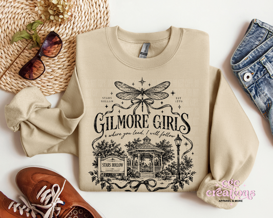 Small Town Mother & Daughter Inspired Apparel(t-shirt or crewneck sweatshirt or hoodie)
