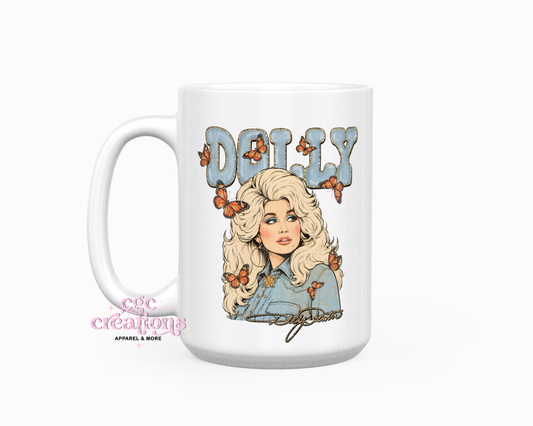 Country Music Legend 15oz Ceramic Coffee Mug