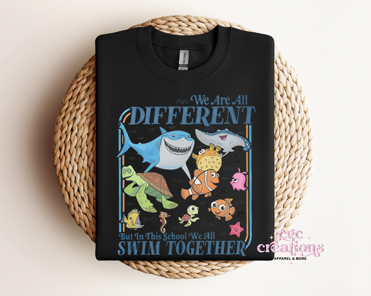 Swim Together Crewneck Sweatshirt