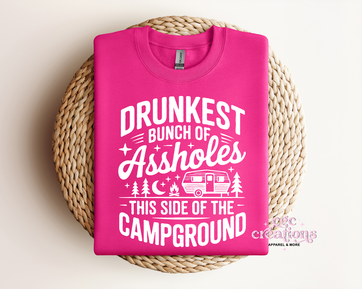 Drunkest Bunch Crewneck Sweatshirt