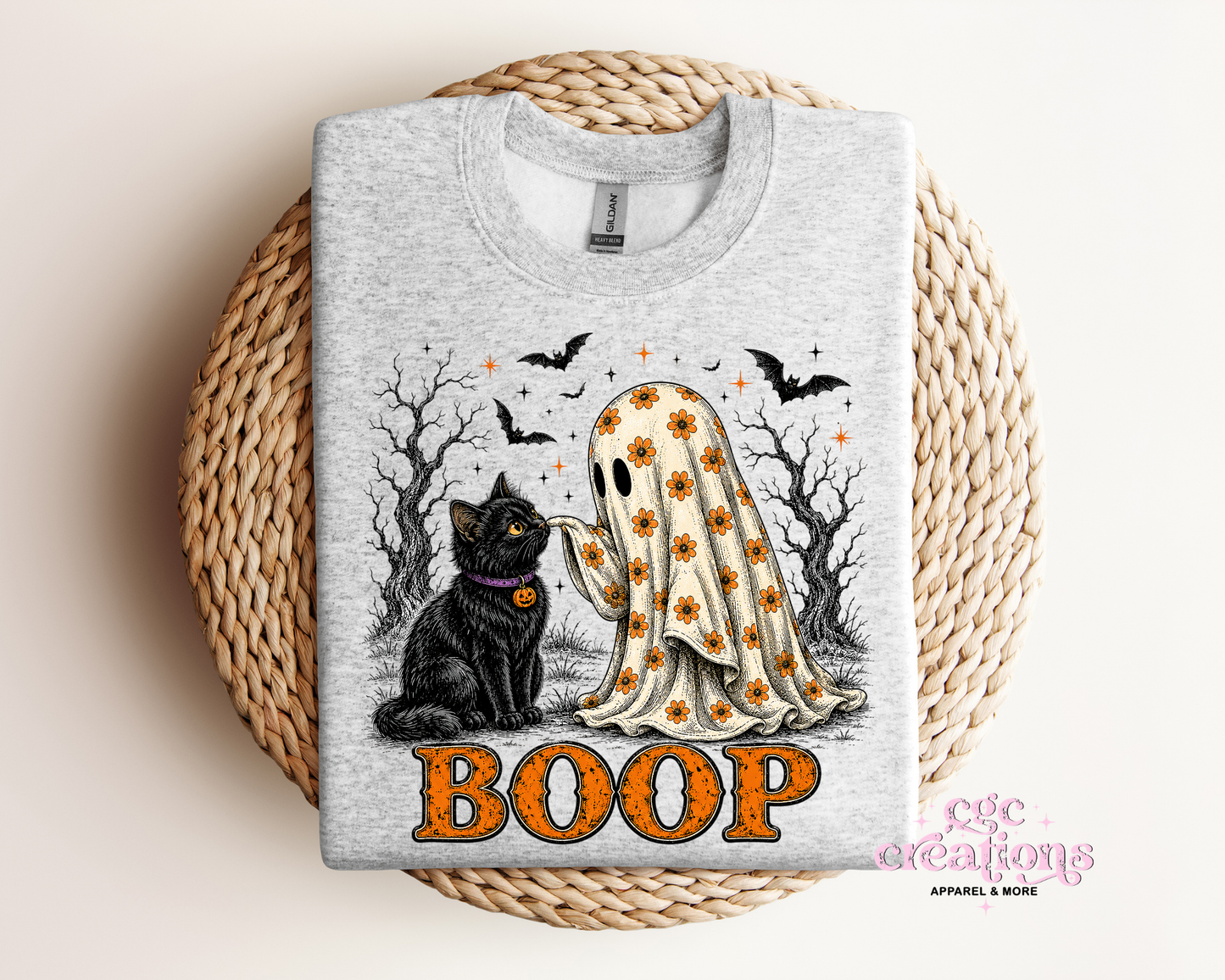 Boo-P Cat Apparel(t-shirt or crewneck sweatshirt or hoodie)