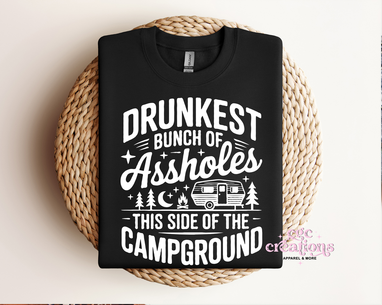 Drunkest Bunch Crewneck Sweatshirt