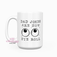 How Eye Roll 15oz Ceramic Coffee Mug