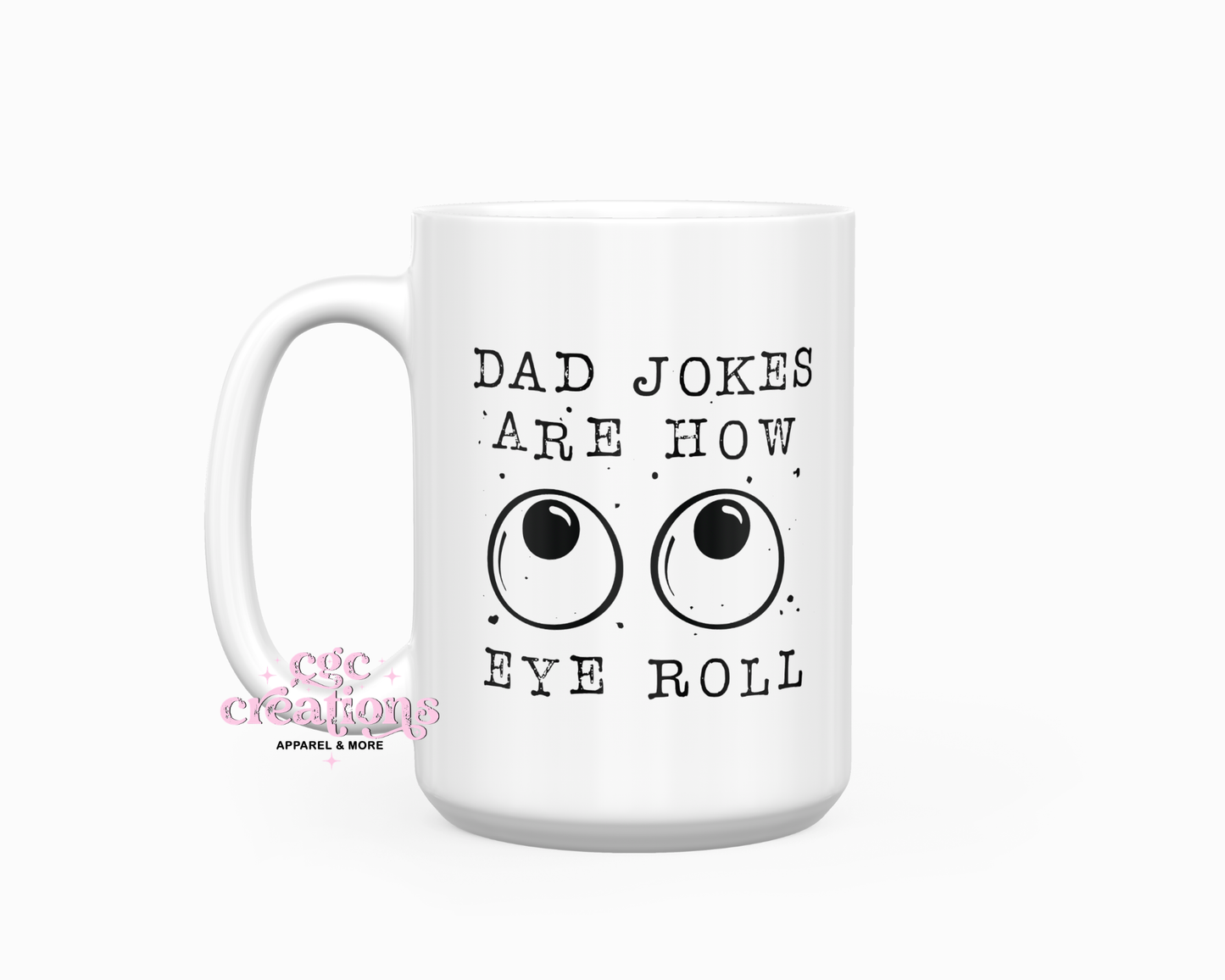 How Eye Roll 15oz Ceramic Coffee Mug