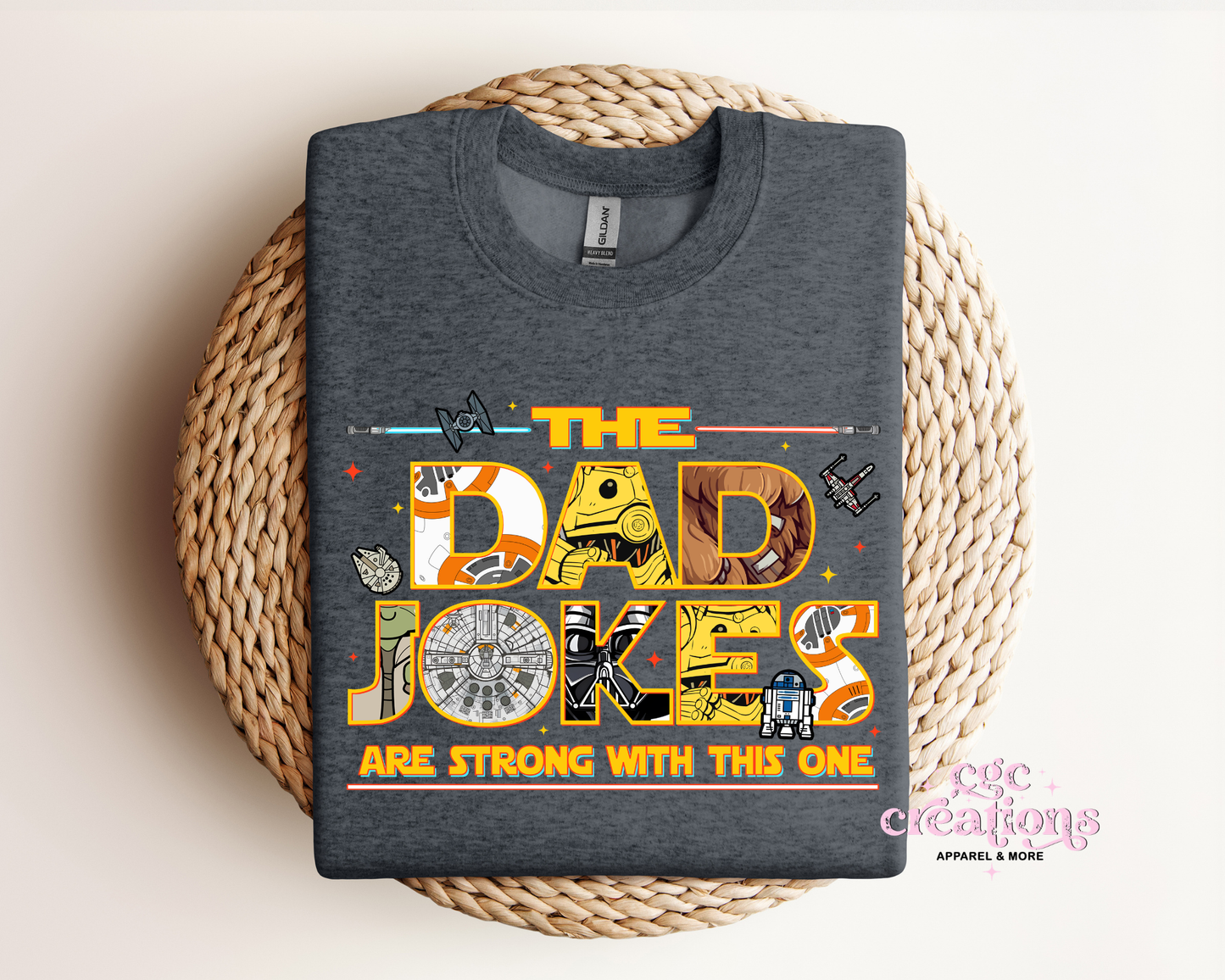 The Dad Jokes Crewneck Sweatshirt