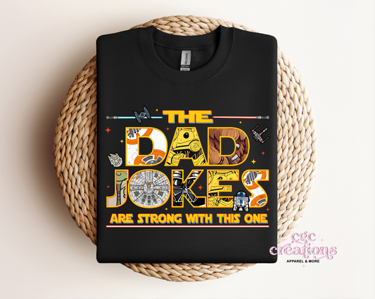The Dad Jokes Crewneck Sweatshirt