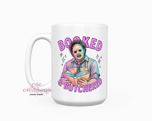 Booked & Butchered 15oz Ceramic Coffee Mug