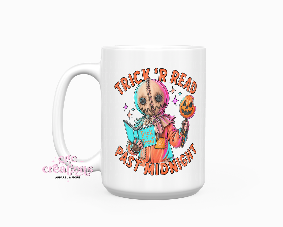 Trick 'R Read Past Midnight 15oz Ceramic Coffee Mug
