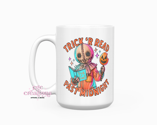 Trick 'R Read Past Midnight 15oz Ceramic Coffee Mug