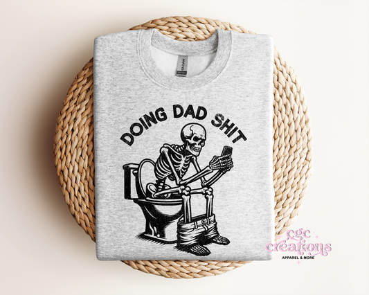 Doing Dad Shit Crewneck Sweatshirt
