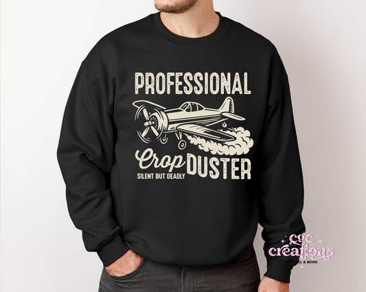 Professional Crop Duster Crewneck Sweatshirt