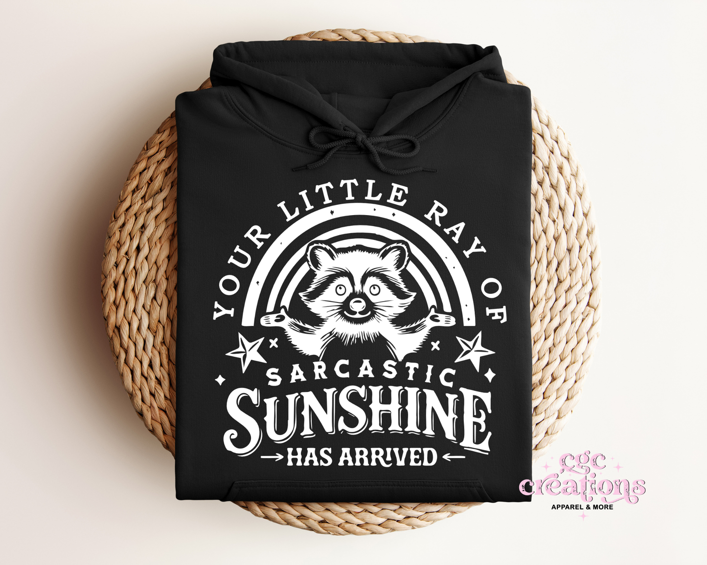Your Little Ray Of Sarcastic Sunshine Has Arrived Hoodie