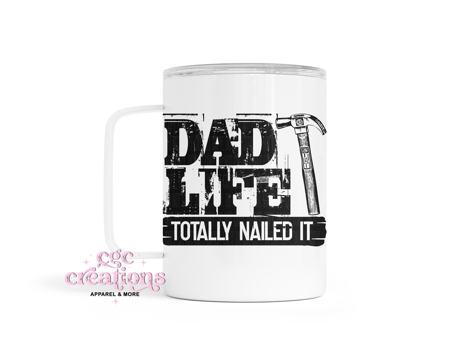 Dad Life Insulated Coffee Tumbler