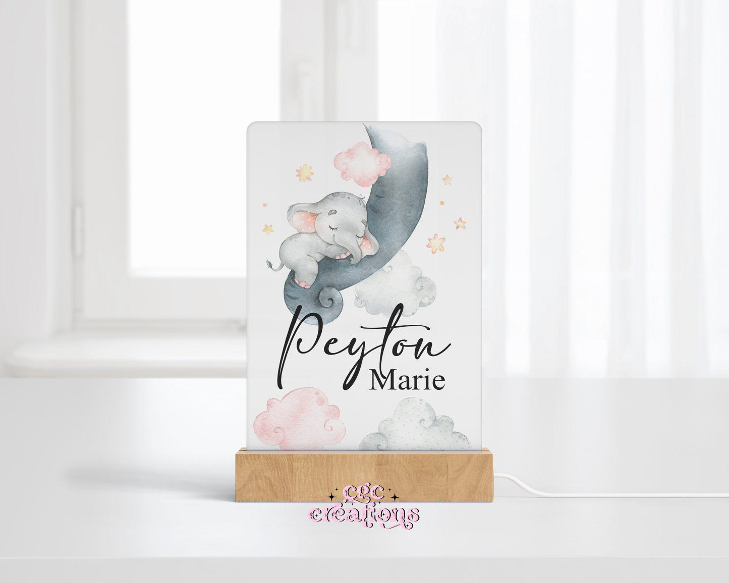 Personalized LED Night Light