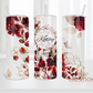 Personalized Name Floral 20oz Insulated Tumbler