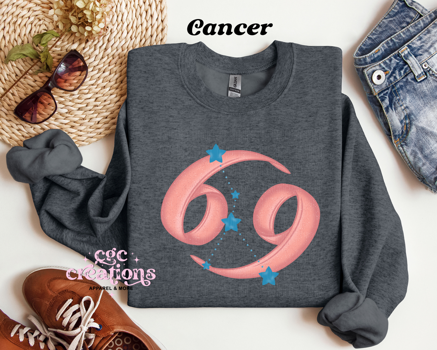 Zodiac Crewneck Sweatshirts