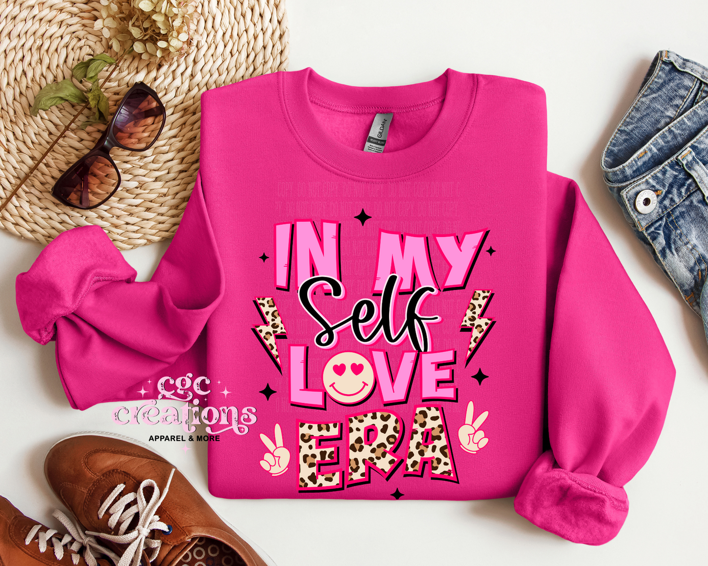 In My Self Love Era Crewneck Sweatshirt