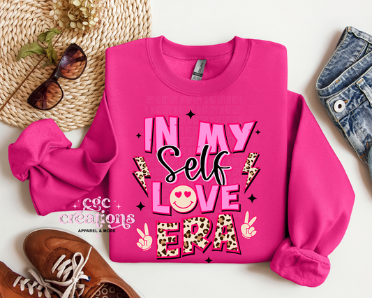 In My Self Love Era Crewneck Sweatshirt