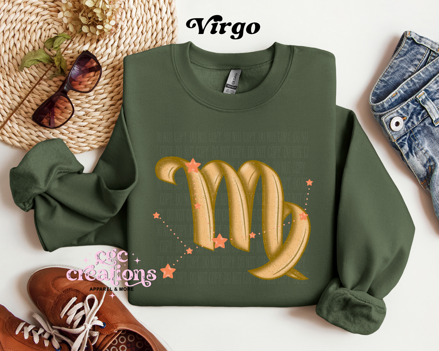 Zodiac Crewneck Sweatshirts