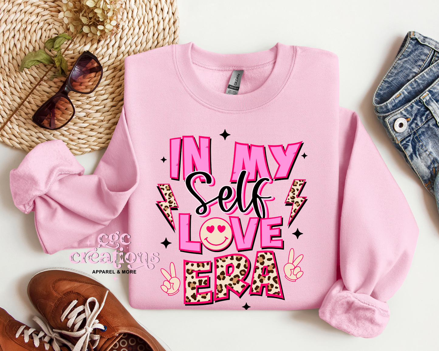 In My Self Love Era Crewneck Sweatshirt