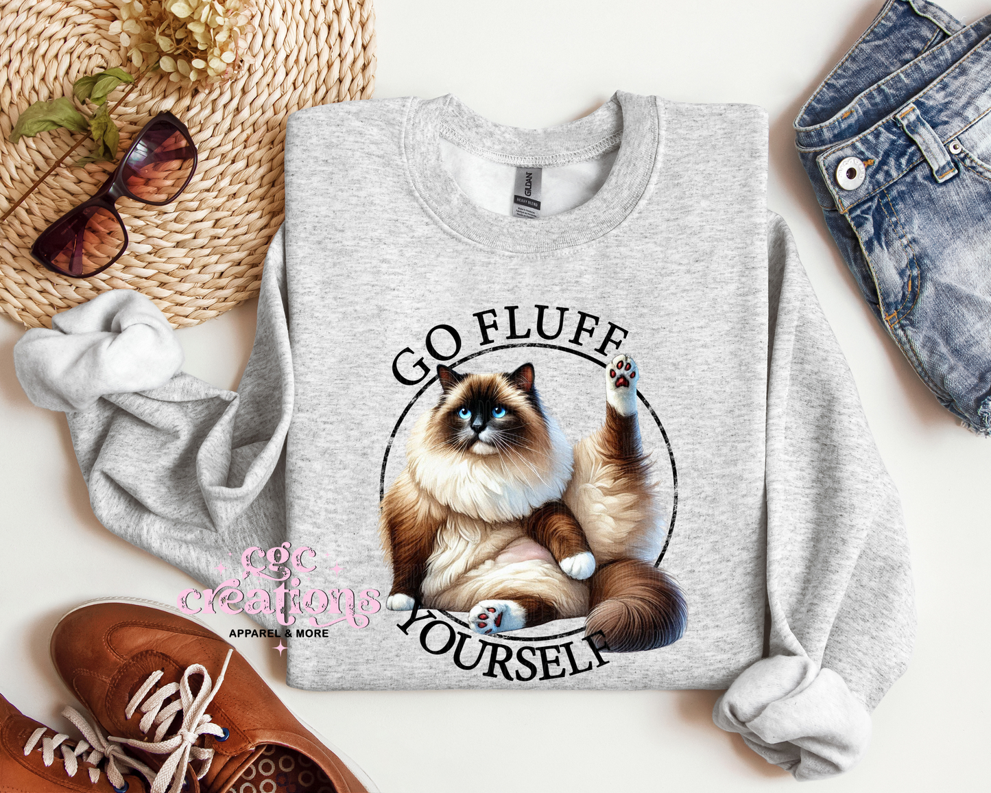 Go Fluff Yourself Crewneck Sweatshirt