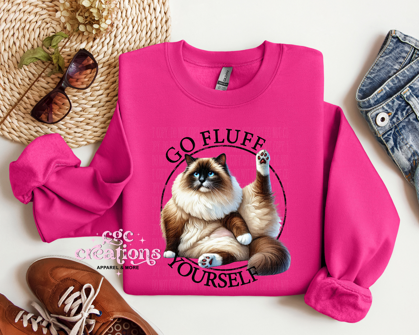 Go Fluff Yourself Crewneck Sweatshirt