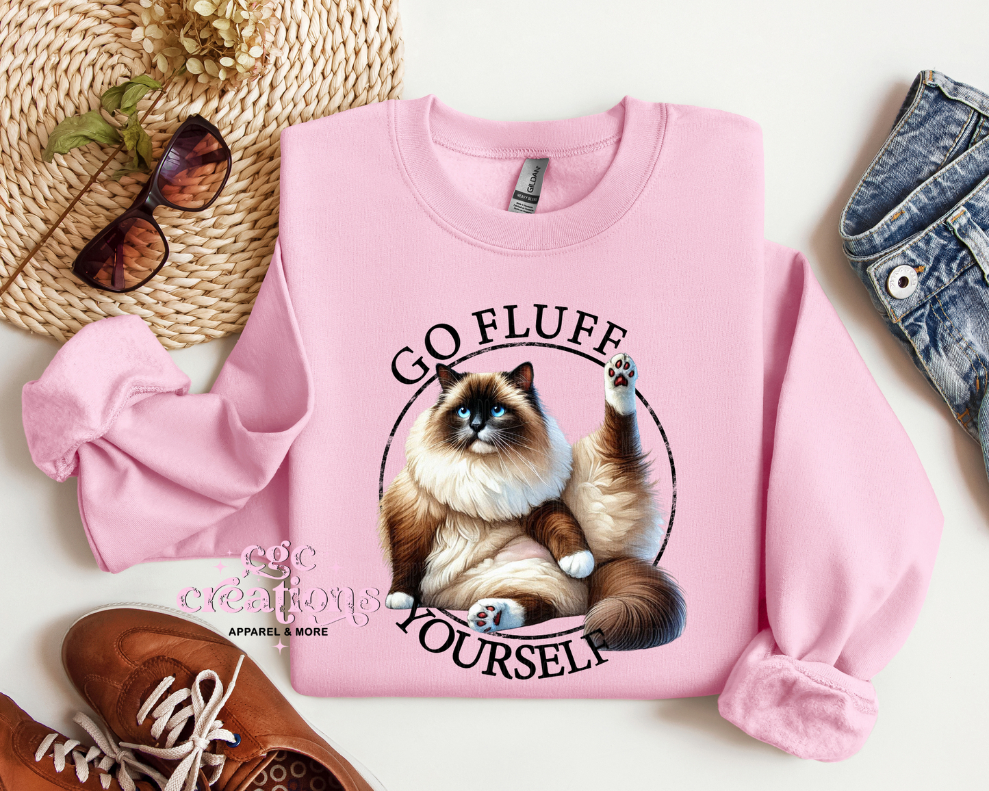 Go Fluff Yourself Crewneck Sweatshirt