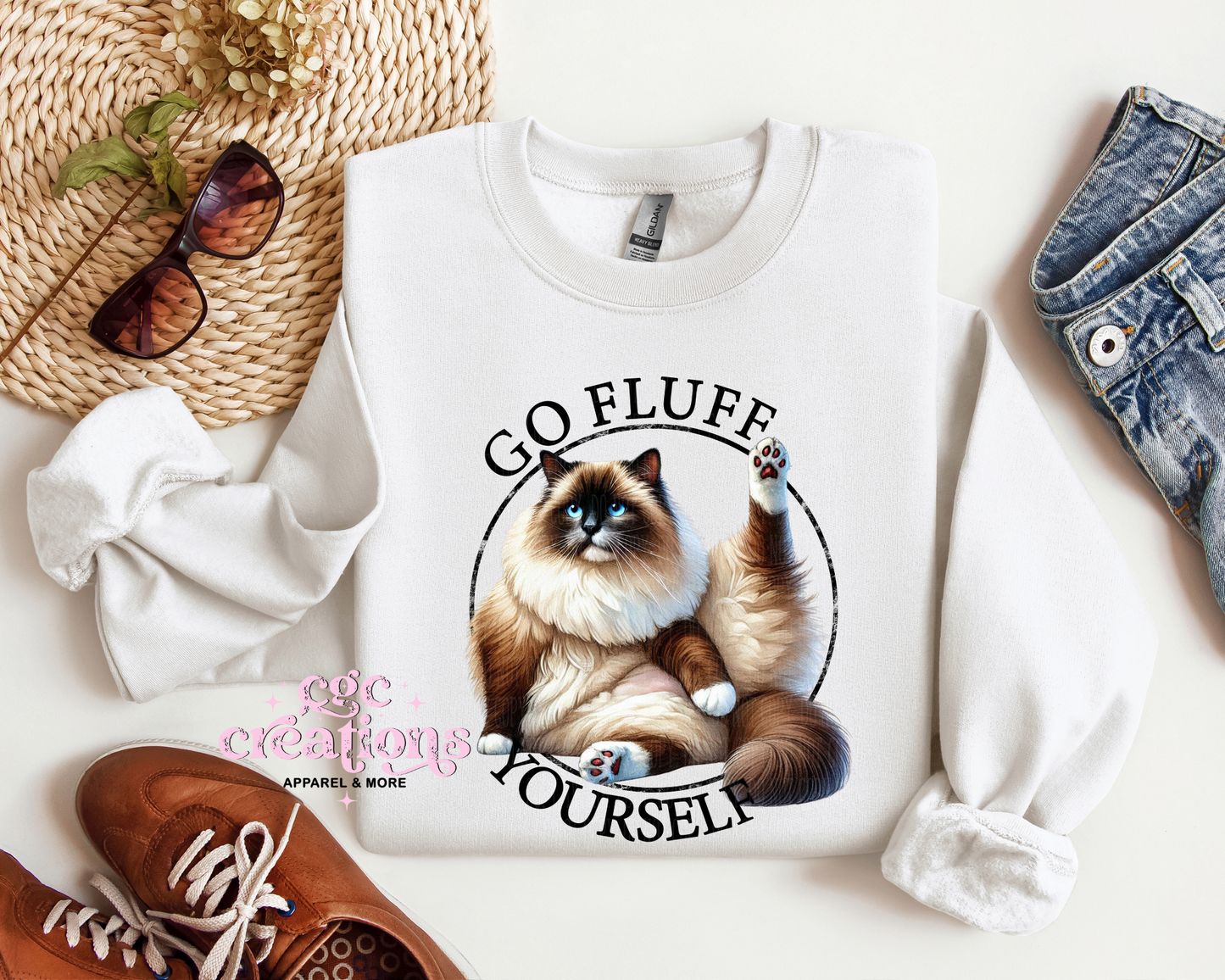 Go Fluff Yourself Crewneck Sweatshirt