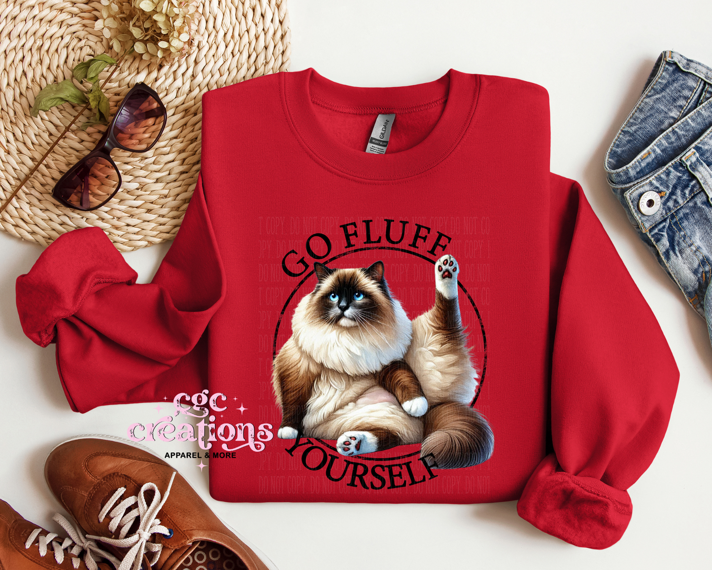 Go Fluff Yourself Crewneck Sweatshirt