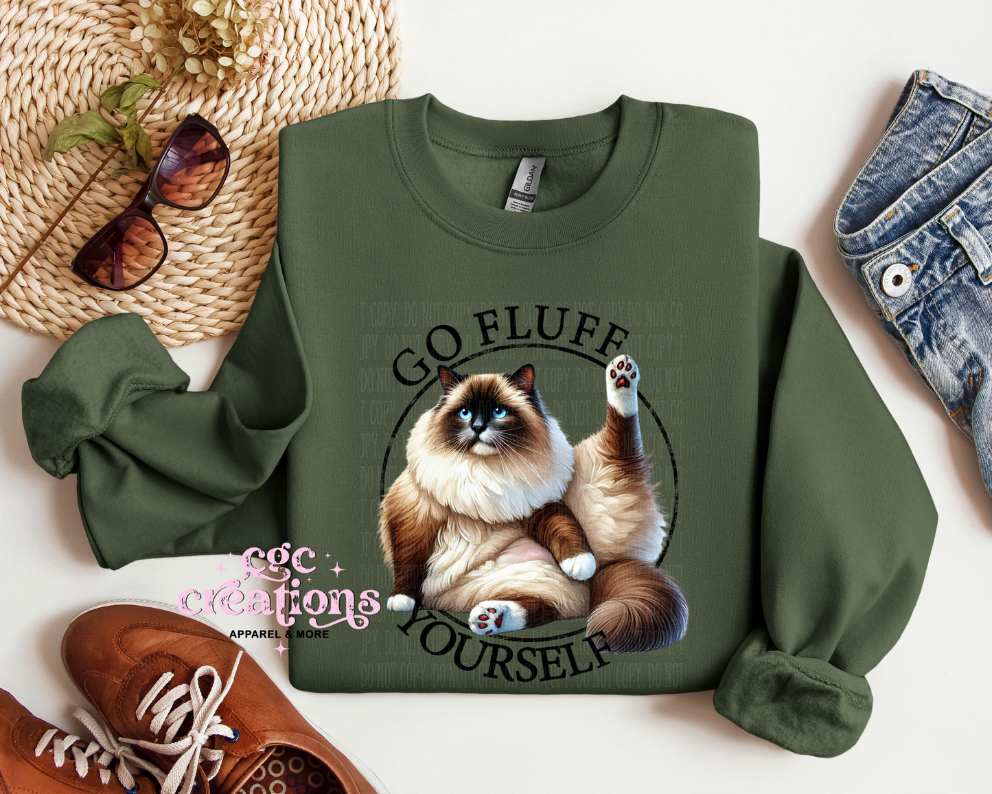 Go Fluff Yourself Crewneck Sweatshirt