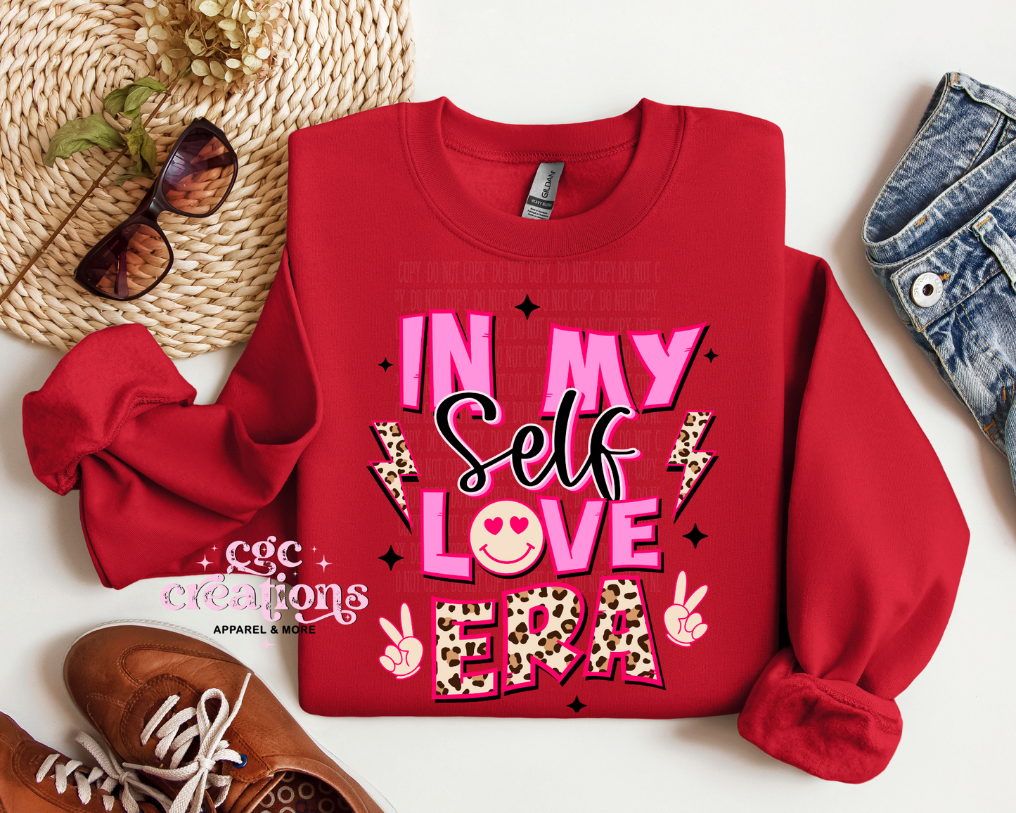 In My Self Love Era Crewneck Sweatshirt