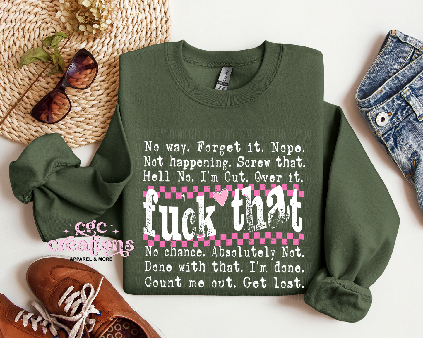 Fuck That Crewneck Sweatshirt