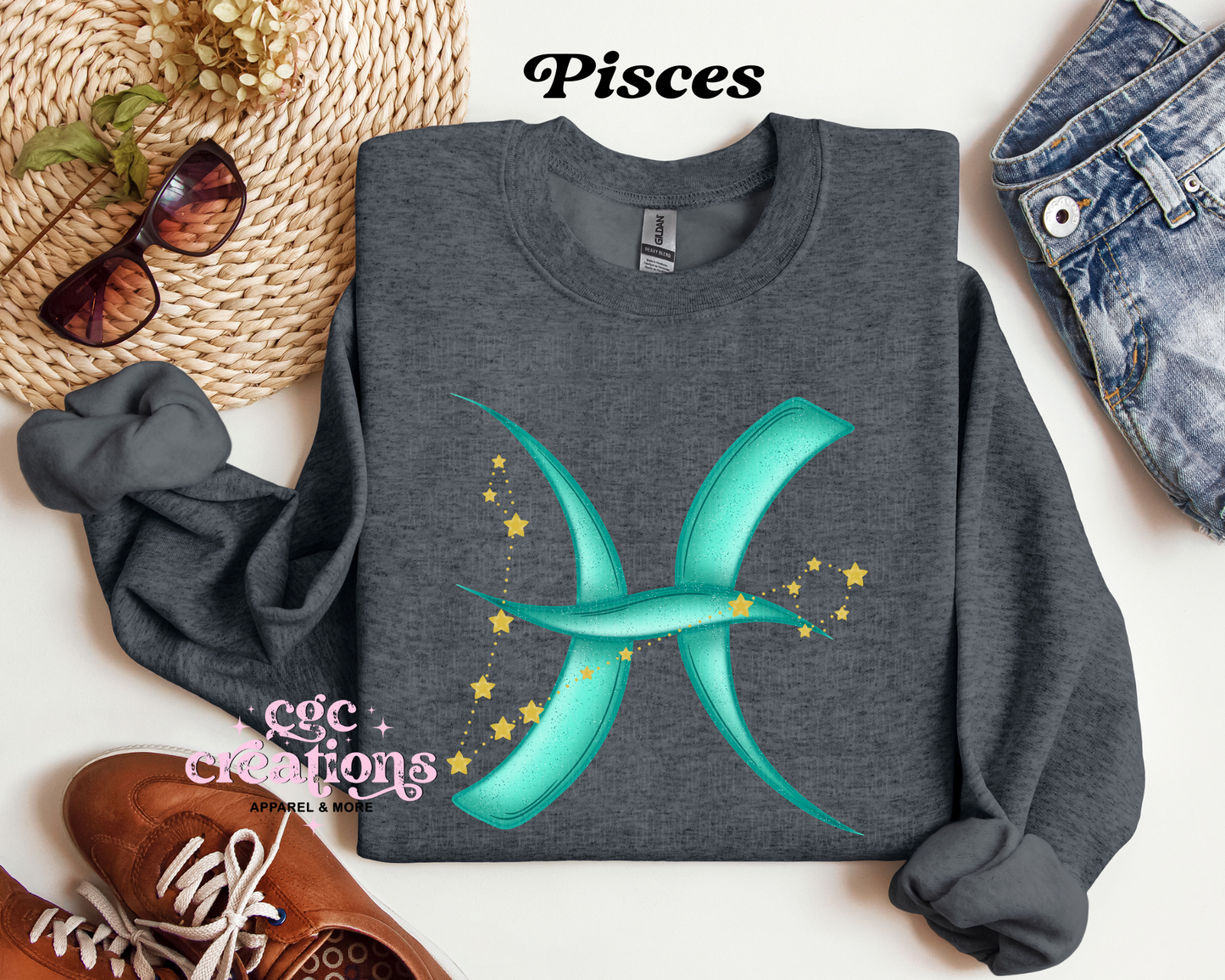 Zodiac Crewneck Sweatshirts