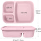 Personalized Bento-Style Silicone Lunch Boxes
