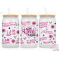 Self Love Club 16oz Glass Cup With Lid