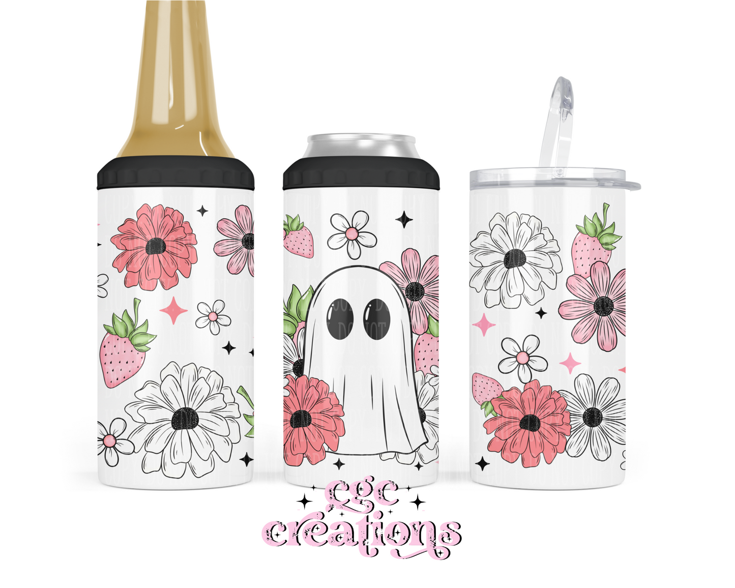 Spring Ghostie 4-in-1 can cooler