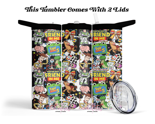 Space Ranger And Cowboy #2 20 oz Insulated Tumbler