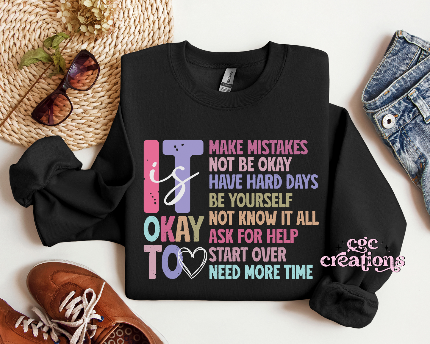 It Is Ok Crewneck Sweatshirt