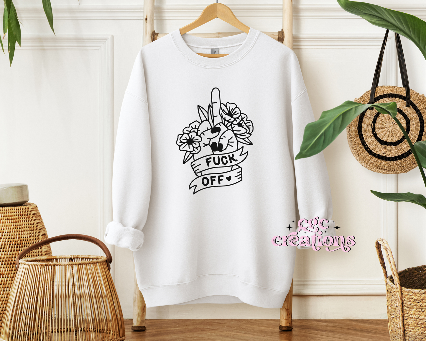 Fuck Off Crewneck Sweatshirt