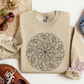 Sweary Mandala Crewneck Sweatshirt