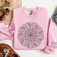 Sweary Mandala Crewneck Sweatshirt
