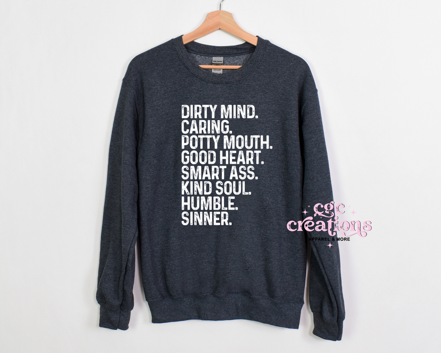 Dirty Mind etc. Crewneck Sweatshirt