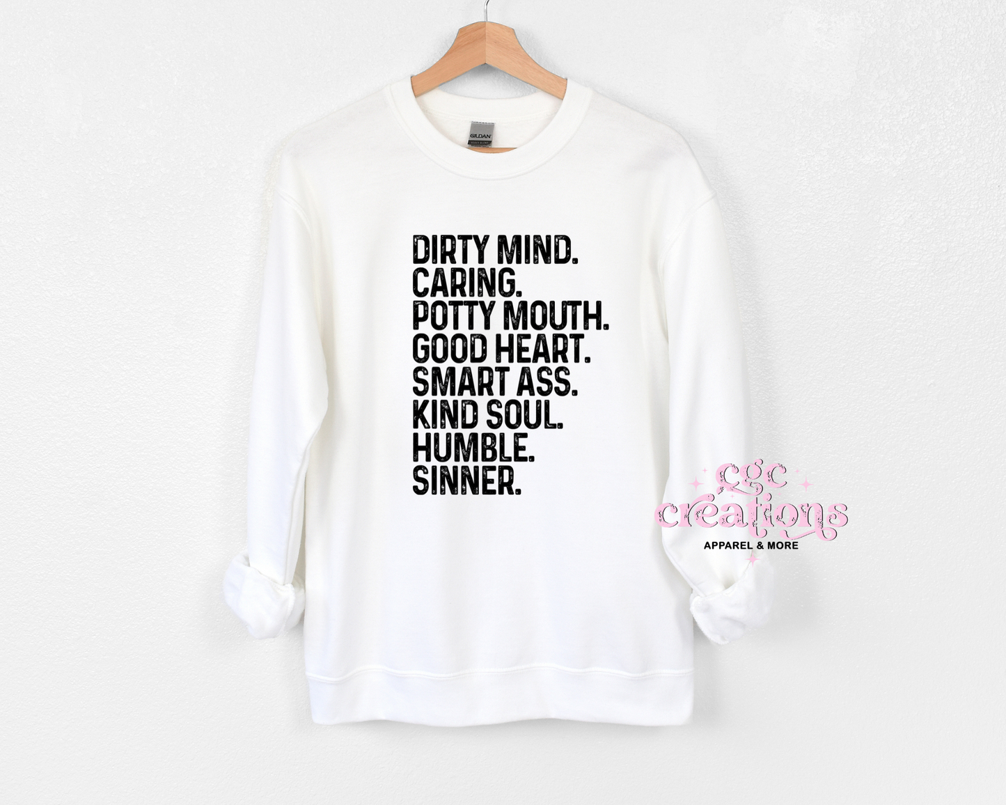 Dirty Mind etc. Crewneck Sweatshirt