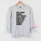 Dirty Mind etc. Crewneck Sweatshirt
