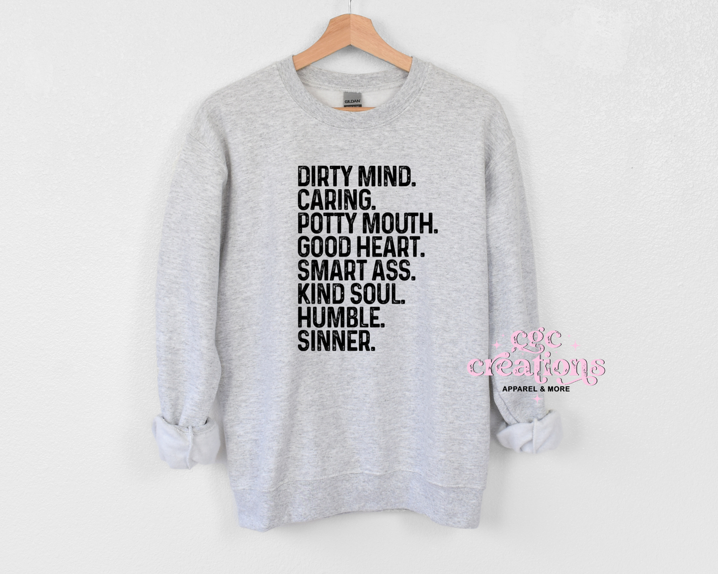 Dirty Mind etc. Crewneck Sweatshirt