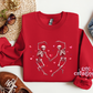 Dancing Skeletons Valentine Crewneck Sweatshirt