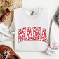 Mama Hearts Crewneck Sweatshirt